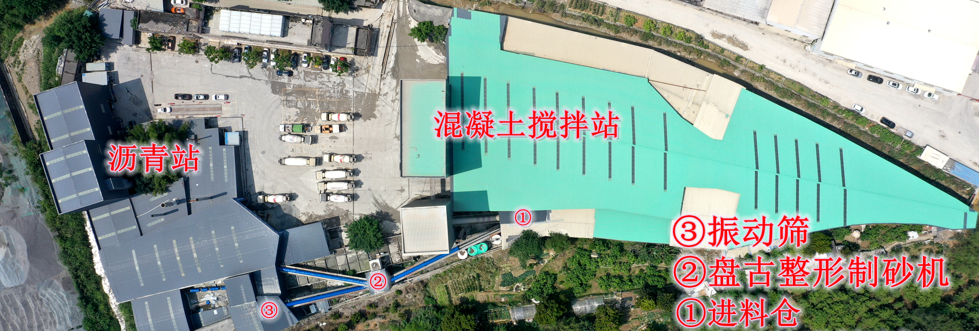 集成化制砂設備、制砂樓、制砂工作站